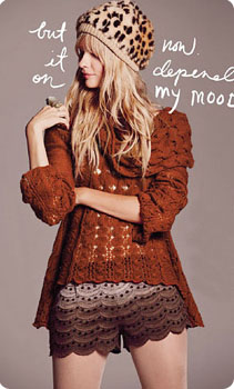 Look crochet Free People