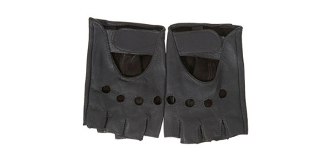 Gants mitaines de biker Topshop