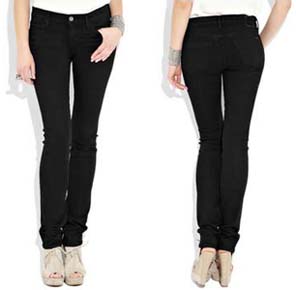 Jean slim noir Goldsign