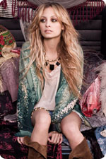 Nicole Richie pour sa collection House of Harlow