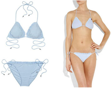 Bikini bleu Miu Miu