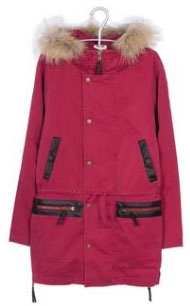 Parka rose Bel Air