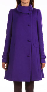 Manteau violet Tara Jarmon