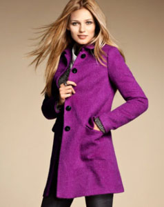 Manteau violet H&M