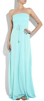 Robe longue de plage en coton