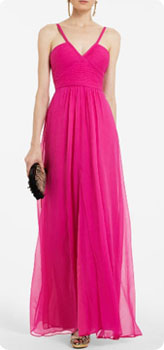 Robe rose BCBG