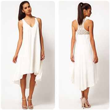 Robe blanche Jarlo