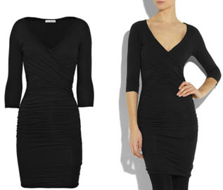 Robe noire James Perse