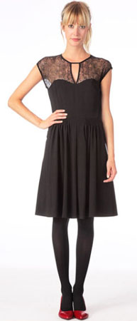 Robe de soiree noire kookai