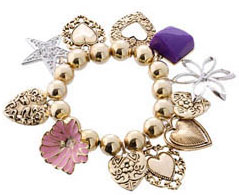 Bracelet breloques Guess