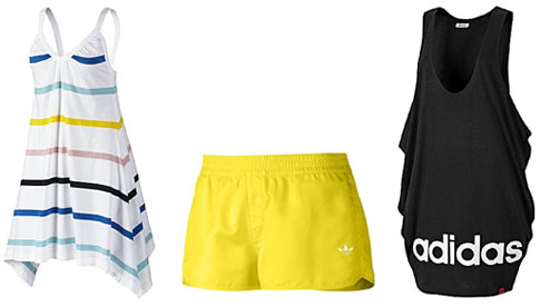 Robes et short Adidas