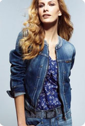 Veste en jean School Rag