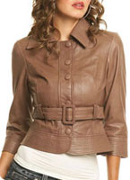 Veste en cuir Guess