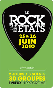 Le Rock dans tous ses Etats, 2010