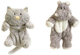 Bouillotes peluches