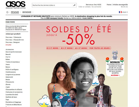 e-shop Asos