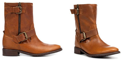 Bottines motardes Zara