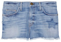 Mini-short en jean Current Elliott