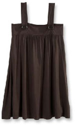 Robe fluide marron