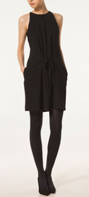 Robe noire Massimo Dutti