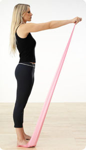 Bandes de pilates Reebok