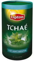 thé vert menthe lipton