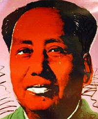 Portrait de Mao Andy Warhol