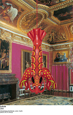 Lobster oeuvre Jeff Koons