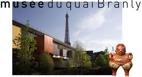 Vue du musee quai branly