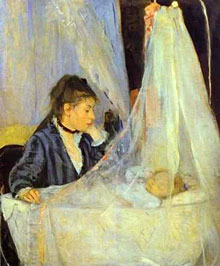 Le berceau peinture Berthe Morisot