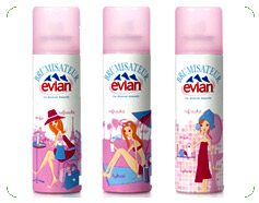 Nouvelle gamme de brumisateurs Evian