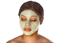 Masque à l'argile verte