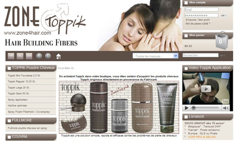 Boutique en ligne produits Toppek, Revivogen