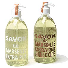 savons de marseille liquides