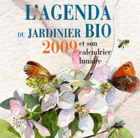 Agenda 2009 jardin bio calendrier lunaire