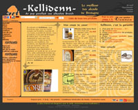 Kelliden, vente d'alcools de Bretagne