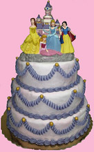 Gateau blanche neige disney