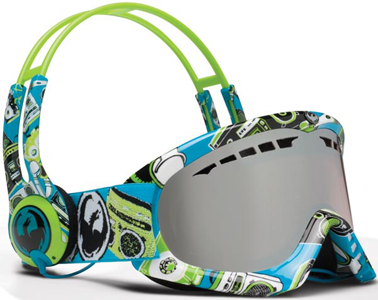 casque et lunettes de skate assortis Skull Candy