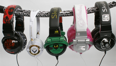 gamme de casques audio skullcandy