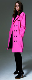 Manteau rose femme, article 23