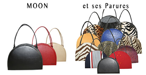 Le sac Moon et les differentes parures