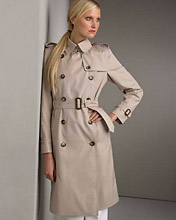 Le trenchcoat beige Burberry