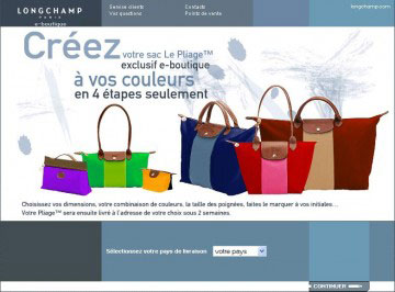 Créez votre sac Longchamp