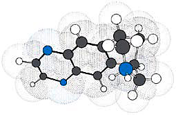 Molécule de varenicline, composant du Champix