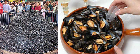 Moules frites a la braderie