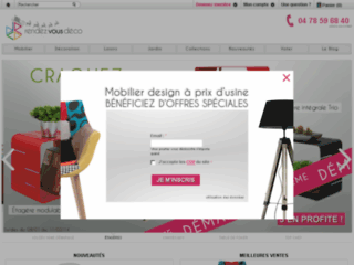 Site de mobilier et de décoration à prix d'usine