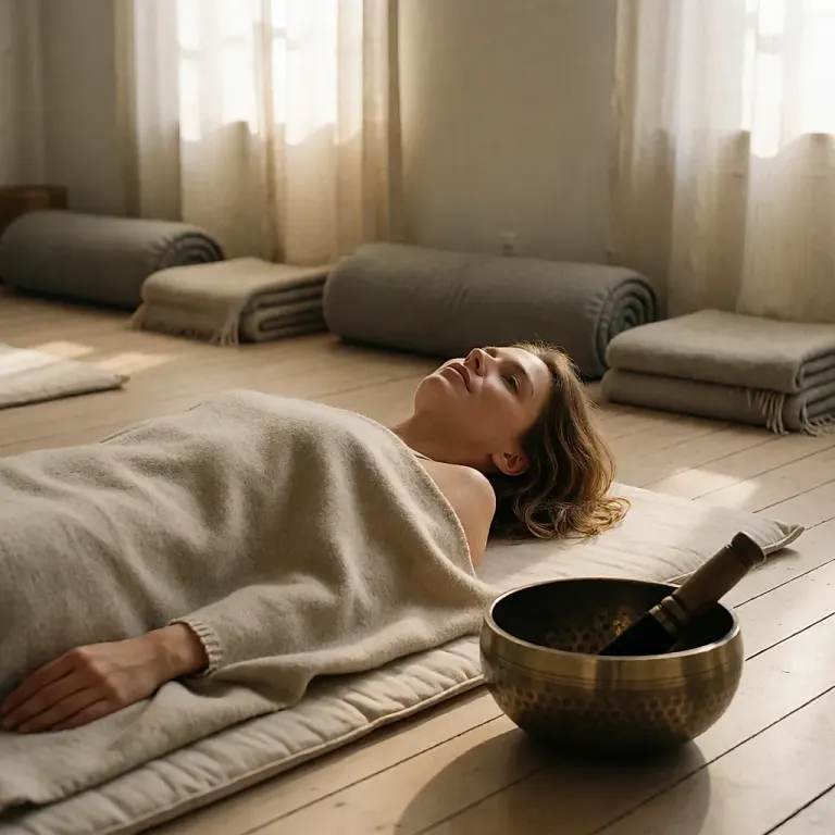 Bain sonore : s'allonger, écouter, ne rien faire, et laisser le son passer
