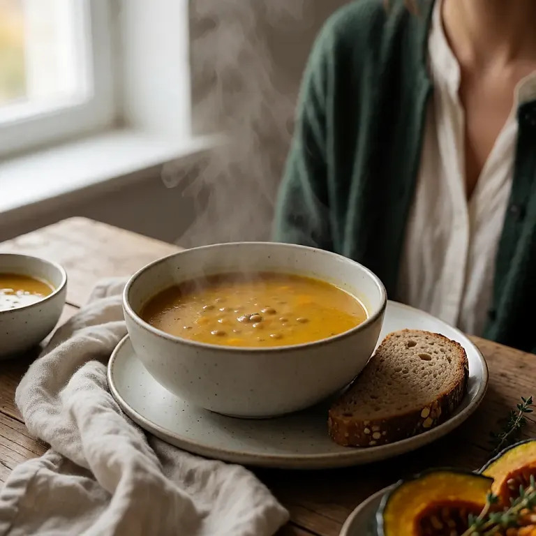 Déjeuner d'automne : une assiette de midi qui tient jusqu'au dîner