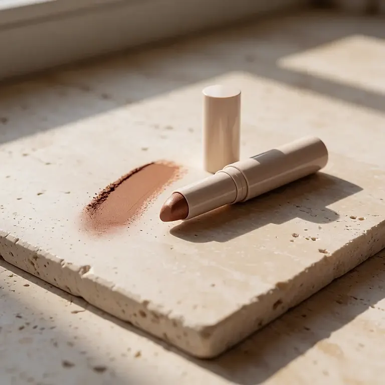 Fard crème en stick : la couleur qui se fond du doigt, du brun au bronze cet automne