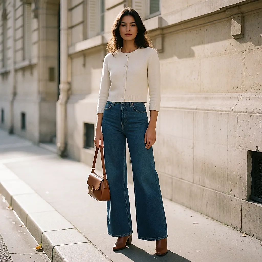 Jeans slim ou jean large : les coupes qui dessinent la silhouette à la rentrée